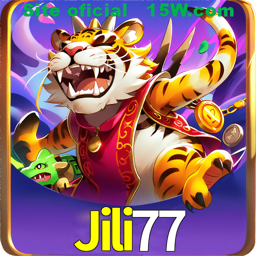 Imagem promocional da Jili77 mostrando a plataforma e suas vantagens